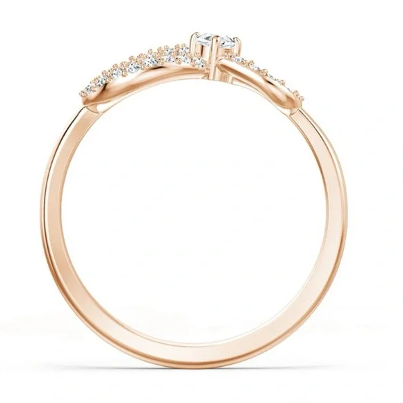 Swarovski Infinity – Rose Gold-Tone Ring - Picture 5 of 7